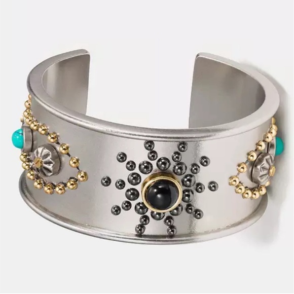 Coach Western Rivets Wide Cuff - Picture 2 of 8